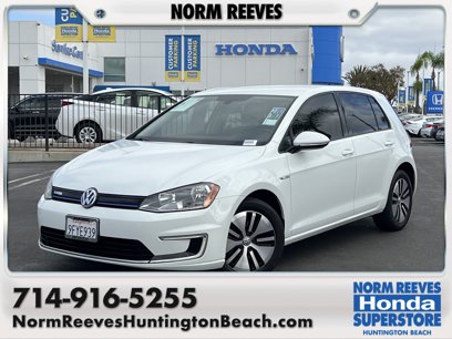 Used 2016 Volkswagen e-Golf SE w/ DC Fast Charging Package