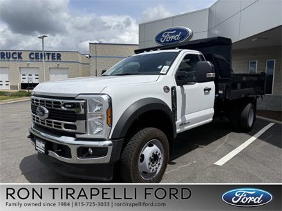 New 2024 Ford F550 4x4 Regular Cab Super Duty w/ Snow Plow Prep Package