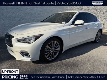 Used 2022 INFINITI Q50 Luxe