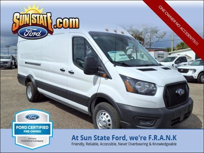 Certified 2023 Ford Transit 350 148 High Roof Extended DRW w/ Load Area Protection Package