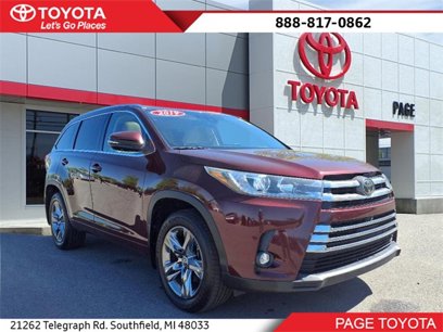 Used 2019 Toyota Highlander Limited Platinum