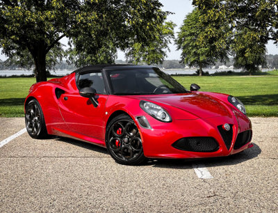 Used 2018 Alfa Romeo 4C Spider w/ Spider Track Package 3