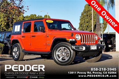 Used 2021 Jeep Wrangler Unlimited Sahara