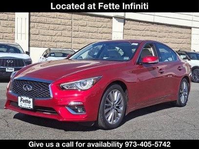 Certified 2023 INFINITI Q50 Luxe w/ Cargo Package