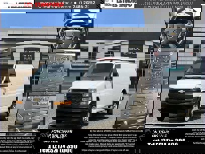 Certified 2023 Chevrolet Express 2500 Extended w/ Driver Convenience Package