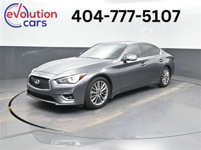 Used 2022 INFINITI Q50 Luxe w/ Cargo Package