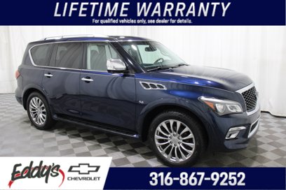 Used 2017 INFINITI QX80 4WD w/ Deluxe Technology Package