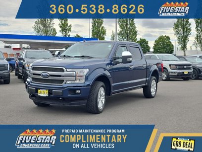 Certified 2020 Ford F150 Platinum w/ Equipment Group 701A Luxury