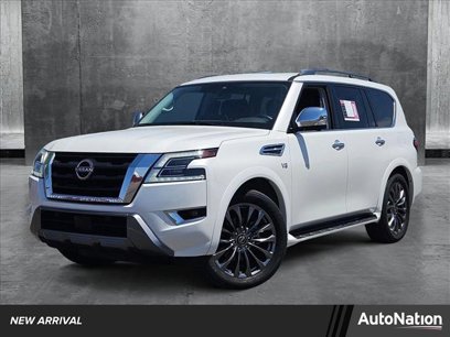 Used 2021 Nissan Armada Platinum w/ Captain's Chairs Package