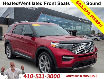 Used 2020 Ford Explorer Platinum w/ Premium Technology Package