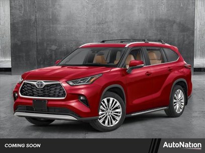New 2025 Toyota Highlander Platinum