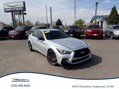 Used 2019 INFINITI Q50 Red Sport 400 w/ Sensory Package