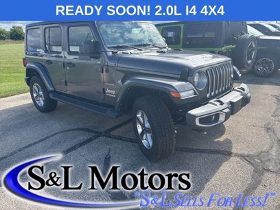 Used 2021 Jeep Wrangler Unlimited Sahara w/ Uconnect 4C Nav & Sound Group