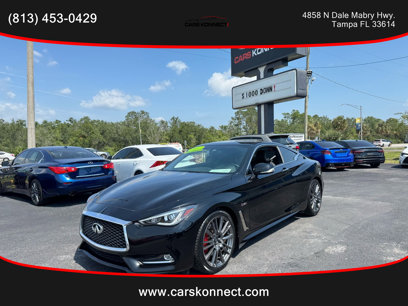 Used 2017 INFINITI Q60 Red Sport 400