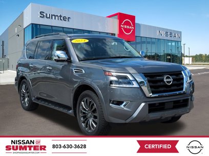 Certified 2024 Nissan Armada Platinum w/ Captain's Chairs Package