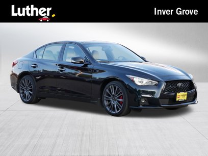 Used 2023 INFINITI Q50 Red Sport 400 w/ Black Opal Edition