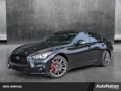 Used 2024 INFINITI Q50 Red Sport 400 w/ Black Opal Edition