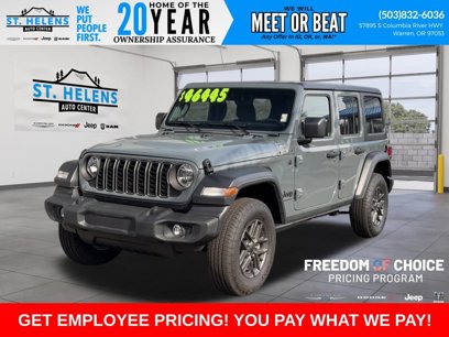 New 2024 Jeep Wrangler Sport S