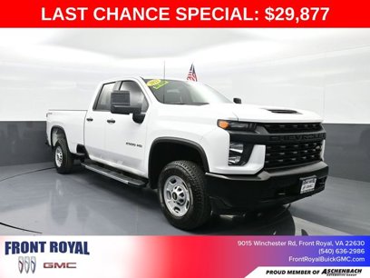 Used 2022 Chevrolet Silverado 2500 W/T w/ Snow Plow Prep/Camper Package