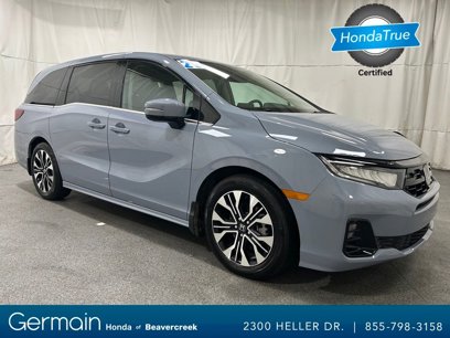 Certified 2025 Honda Odyssey Elite