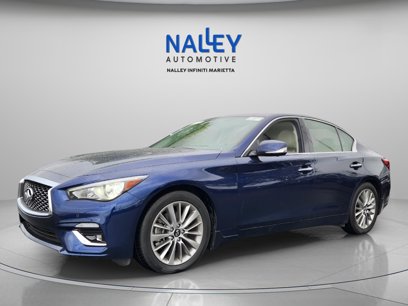 Certified 2022 INFINITI Q50 Luxe w/ Cargo Package