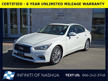 Certified 2022 INFINITI Q50 Luxe w/ Cargo Package