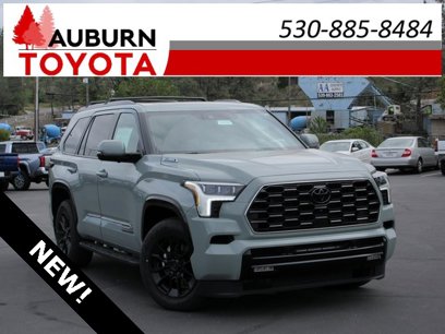 New 2025 Toyota Sequoia Platinum w/ TRD Off-Road Package