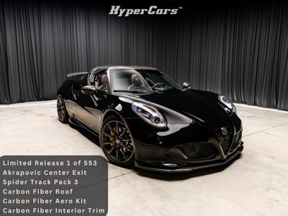 Used 2018 Alfa Romeo 4C Spider w/ Spider Track Package 3