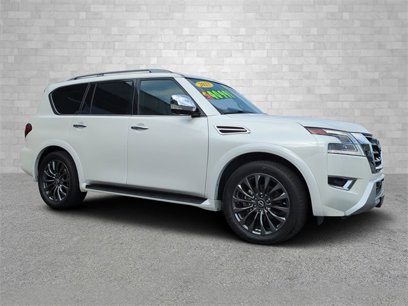 Used 2023 Nissan Armada Platinum w/ Captain's Chairs Package