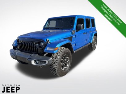 Used 2021 Jeep Wrangler Unlimited Sahara w/ Cold Weather Group