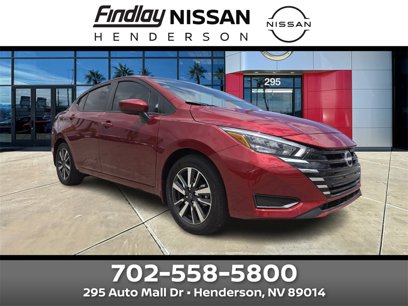 New 2025 Nissan Versa SV w/ Trunk Package