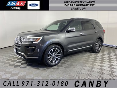 Used 2018 Ford Explorer Platinum