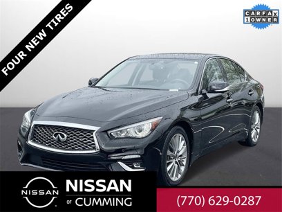 Used 2022 INFINITI Q50 Luxe w/ Cargo Package