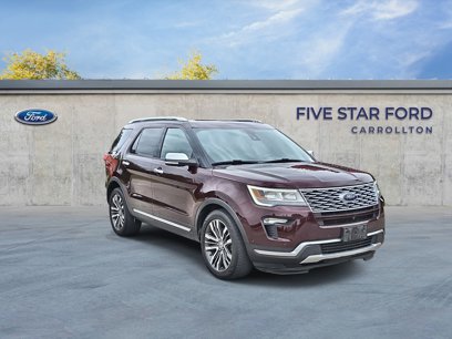 Certified 2018 Ford Explorer Platinum