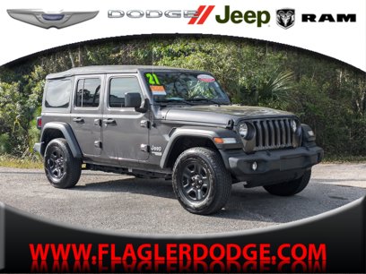 Certified 2021 Jeep Wrangler Unlimited Sport