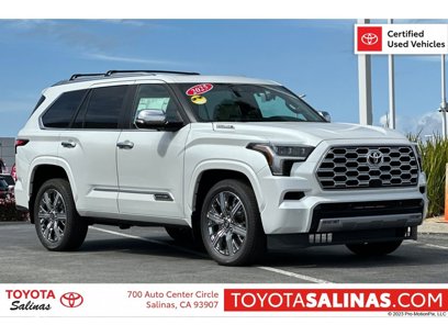 New 2025 Toyota Sequoia Capstone