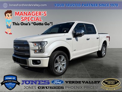 Certified 2017 Ford F150 Platinum w/ Equipment Group 701A Luxury
