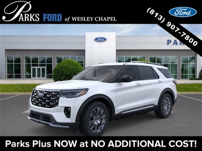 New 2025 Ford Explorer Platinum