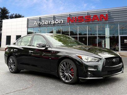 Used 2023 INFINITI Q50 Red Sport 400 w/ Black Opal Edition