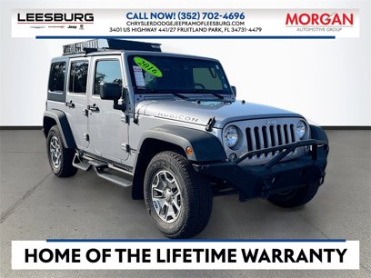Certified 2016 Jeep Wrangler Unlimited Rubicon w/ Connectivity Group