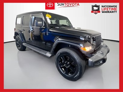 Used 2021 Jeep Wrangler Unlimited Sahara