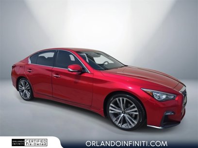 Certified 2022 INFINITI Q50 Sensory