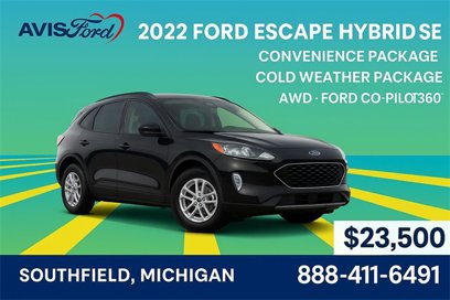 Used 2022 Ford Escape SE w/ Convenience Package