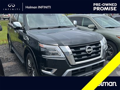 Used 2022 Nissan Armada Platinum w/ Captain's Chairs Package