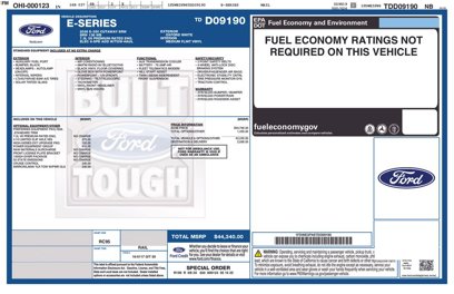 New 2026 Ford E-350 and Econoline 350 Super Duty w/ Power Equipment Group