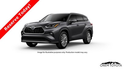 New 2025 Toyota Highlander Platinum