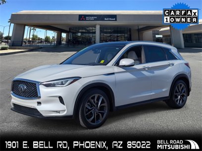 Used 2021 INFINITI QX50 Autograph w/ Premium White Leather Package