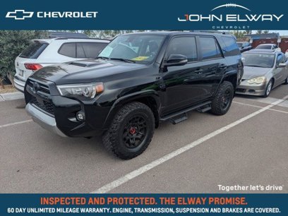 Used 2022 Toyota 4Runner TRD Off-Road Premium w/ TRD Black Wheel Package (TMS)