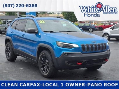 Used 2021 Jeep Cherokee Trailhawk w/ Sun, Sound & Nav Group