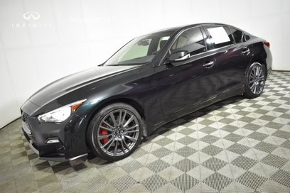 Certified 2023 INFINITI Q50 Red Sport 400 w/ Black Opal Edition